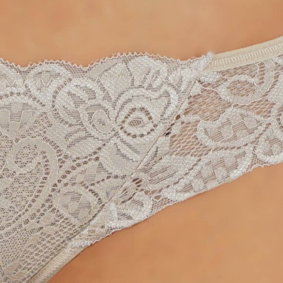 Premium Lace Panties Cheeky Bundle No show hipster Lase trim Thong - Picture 3 of 3